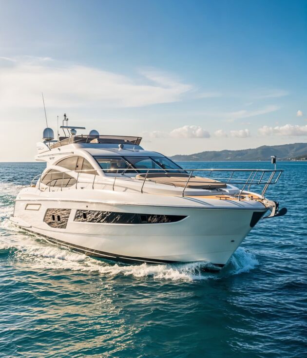 Premium ocean motor yacht